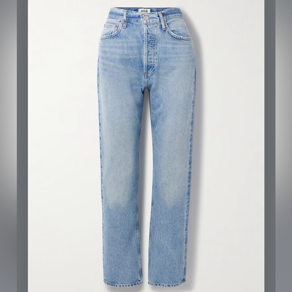Agolde 90s Jeans women’s size 23 high rise button fly mom jean organic cotton - Picture 1 of 11